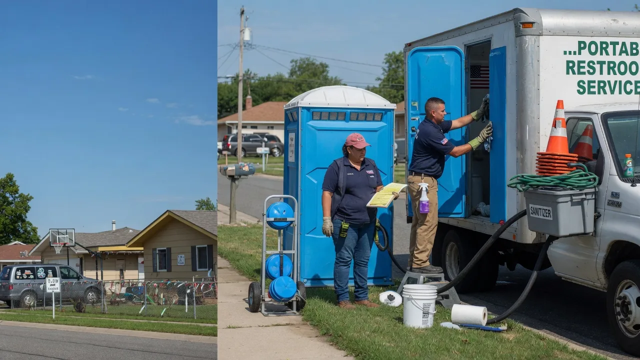 Portable Toilet Rental in Oran, MO near me